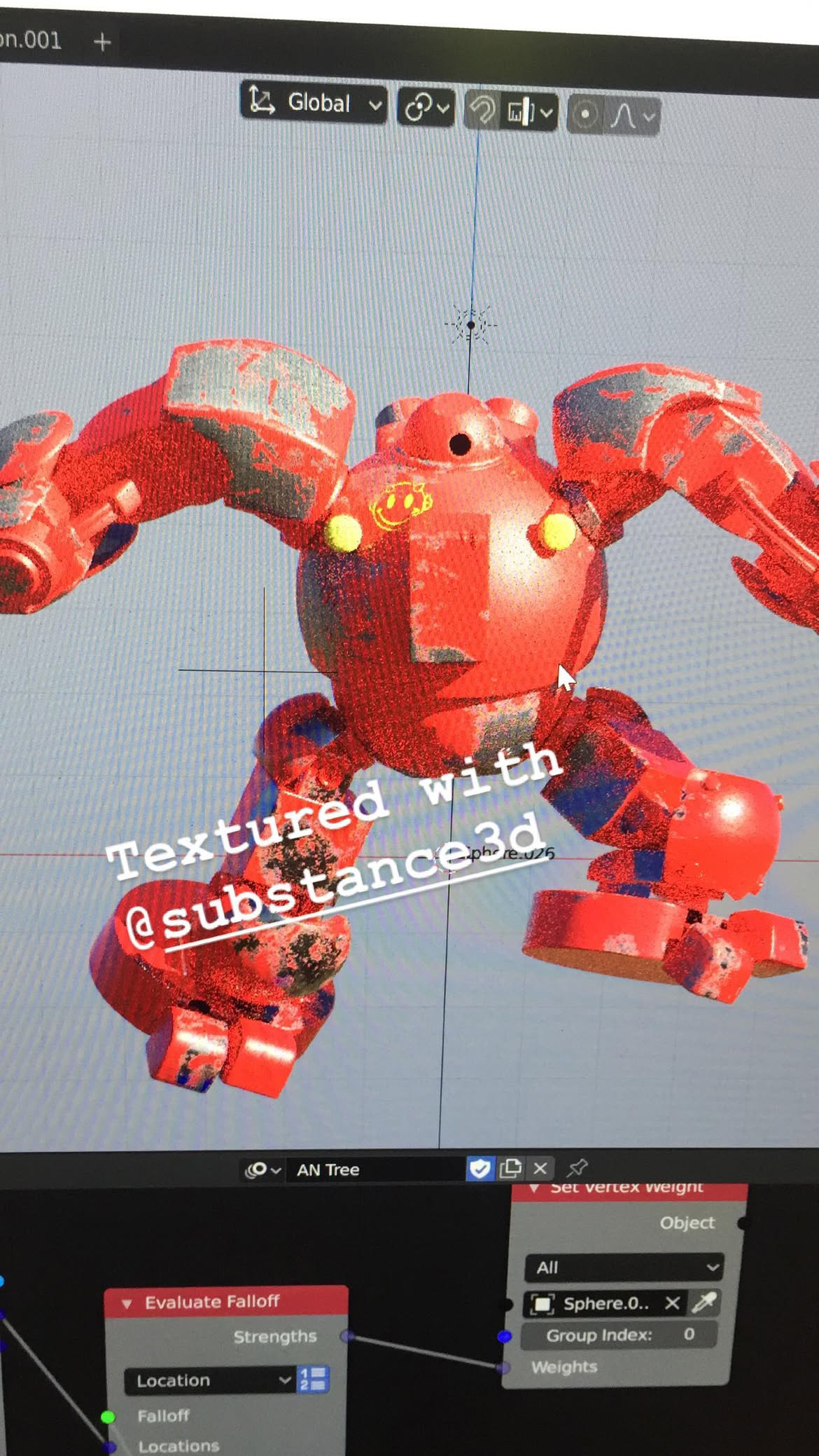Robot Textured