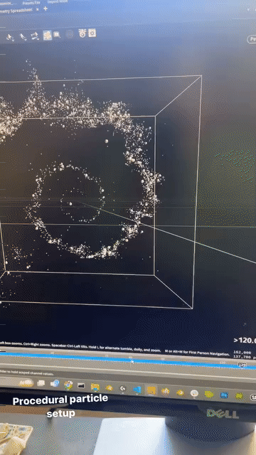 Particle Swirl