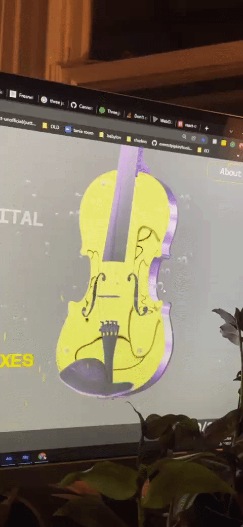 Violin Animation